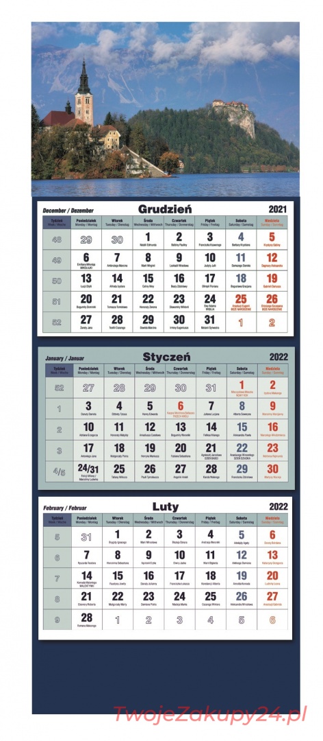 Kalendarz Trój.T-105T-08