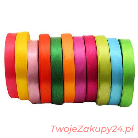 Wstążka Satynowa Szara