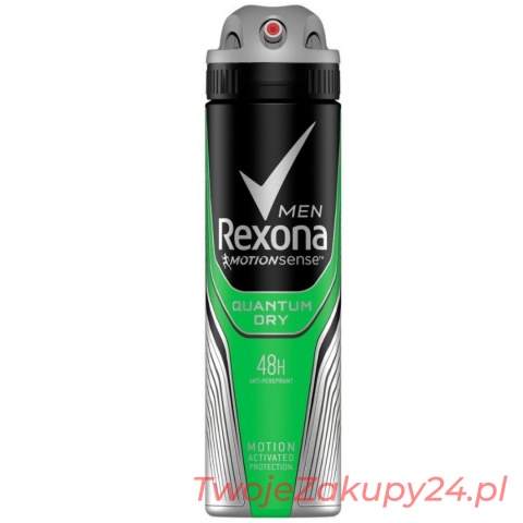 Rexona Men Dezodorant Spray Quantum Dry 150Ml