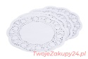 Serwetki Ażurowe Okrągłe 14Cm Ozdobne Papier 100Sz