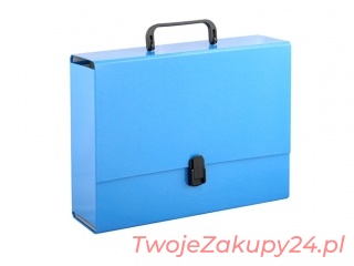 Teczka Z Rączką A4 Niebieska