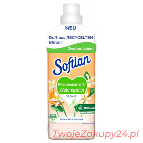 Softlan Płyn Do Płukania Pomarańcz 650ml