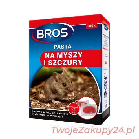 Bros - Pasta Na Myszy I Szczury 150g