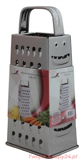 Tarka Nierdzewna Czworokątna Tola 21cm