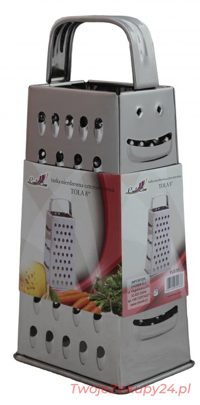 Tarka Nierdzewna Czworokątna Tola 21cm