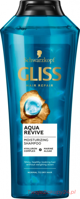 Glis Kuracja Szampon 400ml Aqua Revive