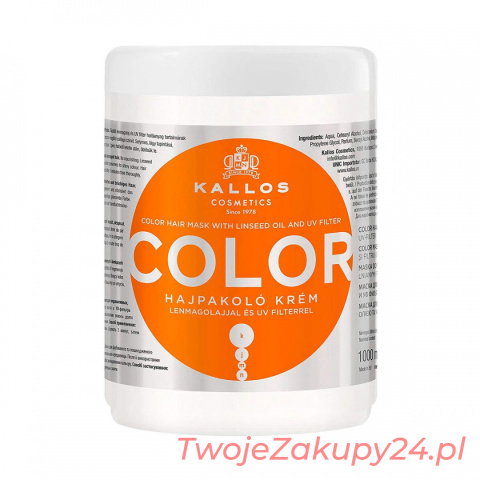 Maska Kallos 1000ml Color