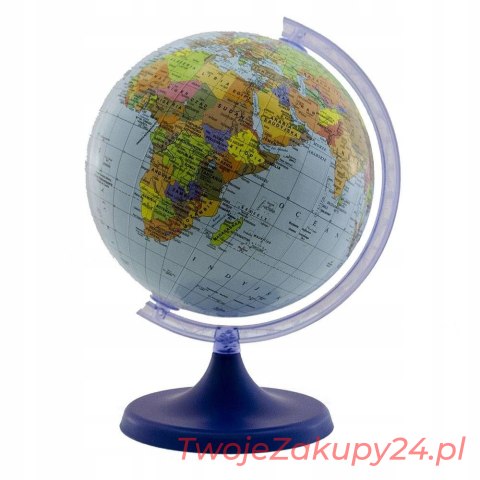 Globus Na Biurko Mapa Polityczna Zachem 16Cm