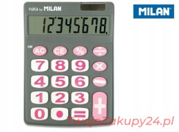 Kalkulator Milan 8 Pozycyjny Bardzo Duży Wyświetla