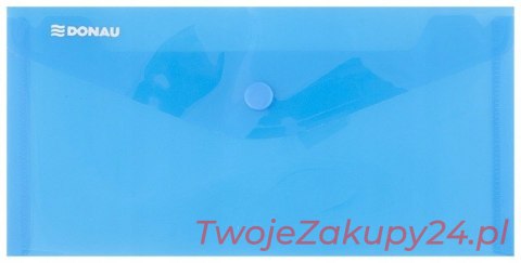 Teczka Kopertowa Donau Zatrzask, Pp, Dl, 180Mikr.,