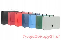 Teczka Szkolna B4 Pastelowa Czerwona Jumbo Tt6851