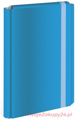 Teczka Z Gumką A4 Skrzydłowa Niebieska Interdruk