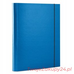 Teczka Z Gumką Kartonowa Office Products Niebieska
