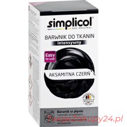 Aksamitna Czerń Barwnik Do Tkanin Simplicol