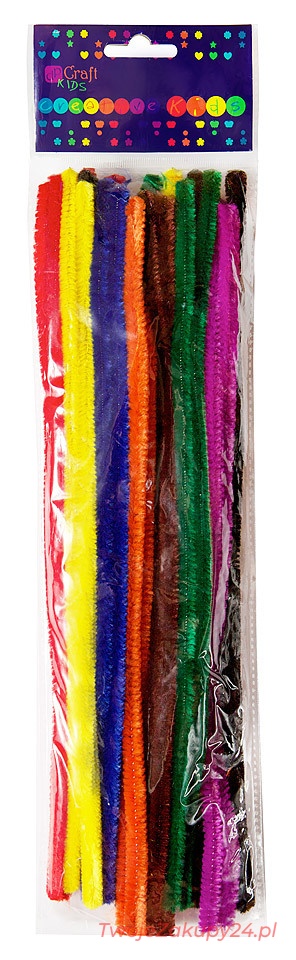 Druciki kreatywne 30 cm, 25 szt.