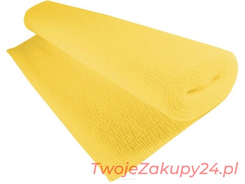 Bibuła Krepina Żółta