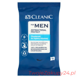 Cleanic Chusteczki Do Higieny Intymnej For Men 10szt