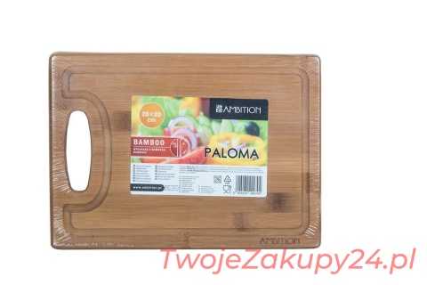 Deska Bambus Do Krojenia Z Uchwytem