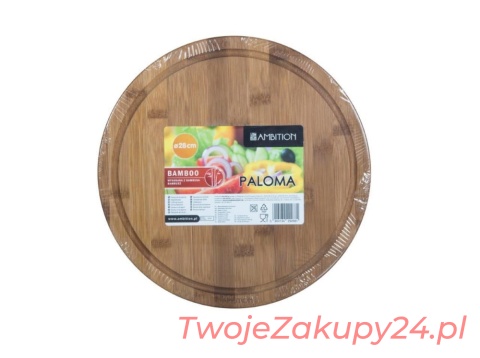 Deska Do Krojenia Okrągła 28cm