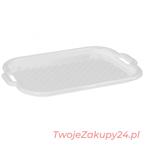 Domoti Clever Taca Średnia Biała 46x33x3cm