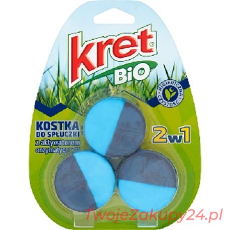 Kret Kostka Do Spłuczki Bio 3 x 50g