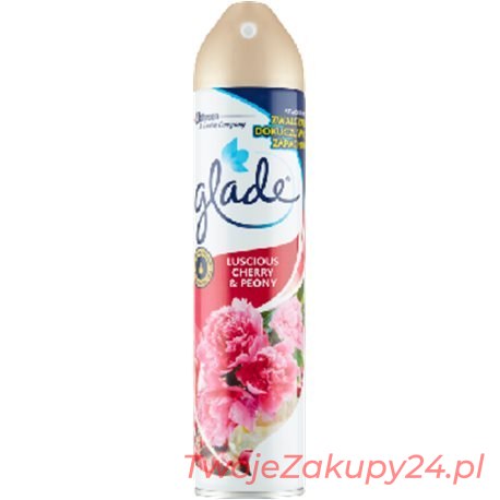 Odświeżacz Spray Glade 300ml Wiśnia