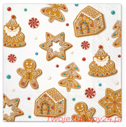 Gingerbreads Serwetka Bn 33x33