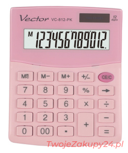 Kalkulator Biurowy Vc-812 Pk
