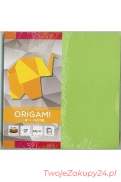 Papier Origami 14x14cm 100 Fluo Pastele