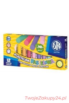Plastelina 12 Kolorów Pastelowa