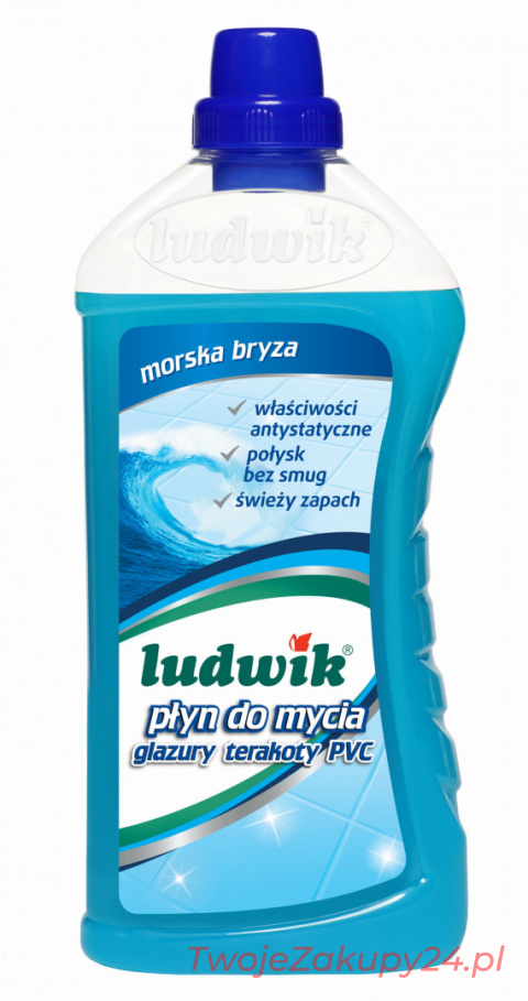 Ludwik Do Mycia Pcv 1l Morska Bryza