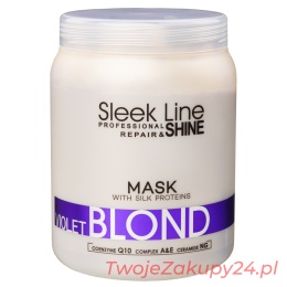 Maska 1000ml Stapiz Sleek Line Blond Violet