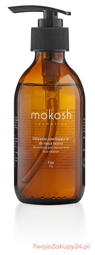 Mokosh Żel Do Mycia Twarzy Figa 200ml