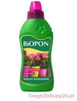 Nawóz Biopon 0,5l Rośliny Doniczkowe