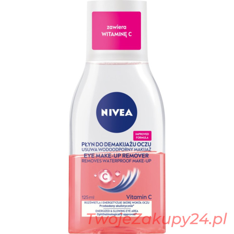 Płyn Nivea 125ml Do Demakijażu Pielęgnacja 2-fazowa