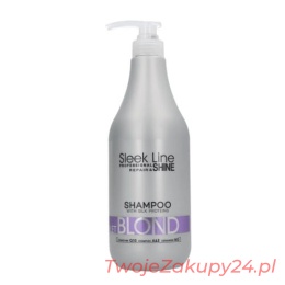 Szampon 1000ml Stapiz Sleek Line Blond Violet