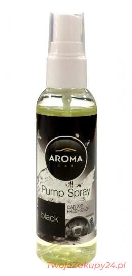 Zapach Pump Spray 75ml Black