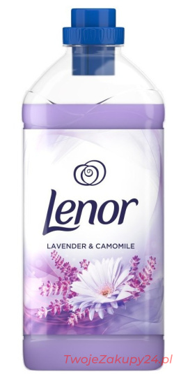 Lenor Lavender Camomile Płyn Do Płukania Tkanin, 1800Ml, 60 Prań