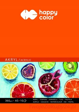 Blok Happy Color Do Akrylu Art A5 10 Arkuszy 36