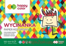 Blok Wycinanka A4 100G 10 Ark. Happy Color