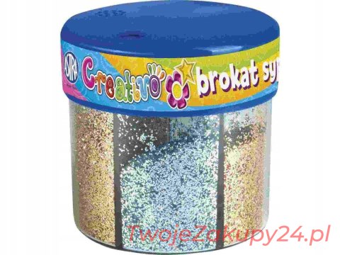 Brokat Sypki Srebrno-Złoty 50G, Astra