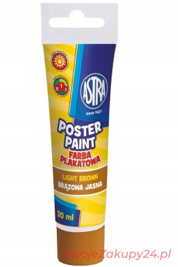 Farba Plakatowa Astra Tuba 30Ml Jasno Brązowa