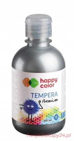 Farba Tempera Premium 300Ml Srebrny Happy Color