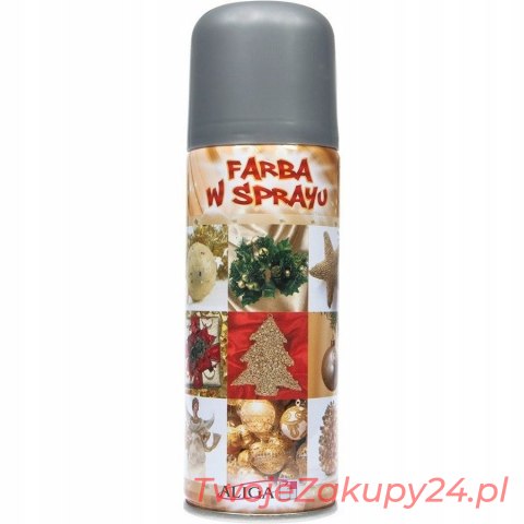 Farba W Sprayu Aliga 250Ml Srebrna