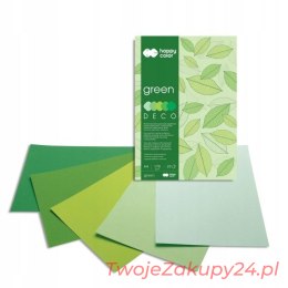 Happy Color Blok Techniczny Kolor Deco Zielony A4