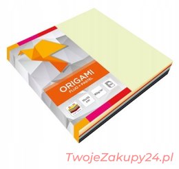 Papier Origami Interdruk 10X10Cm 100Sztfluo Pastel