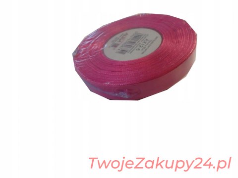 Wstążka Satynowa Odcień Różu Róż Ax-12-6 12Mm