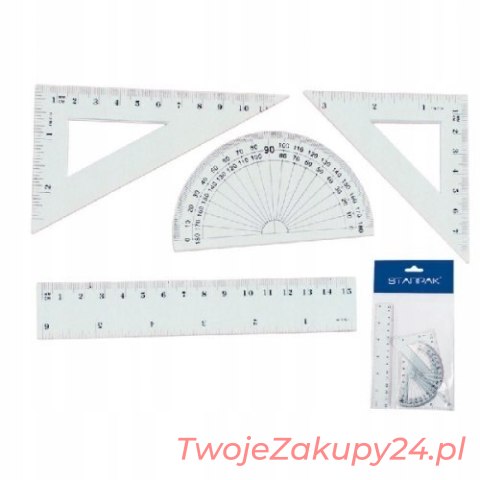 Zestaw Geometryczny 4 Elementy Starpak