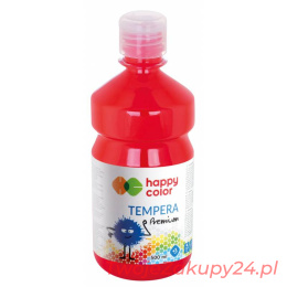Farba Tempera Premium 500Ml Czerwona Happy Color