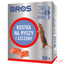 Bros Kostka Na Myszy I Szczury 250G